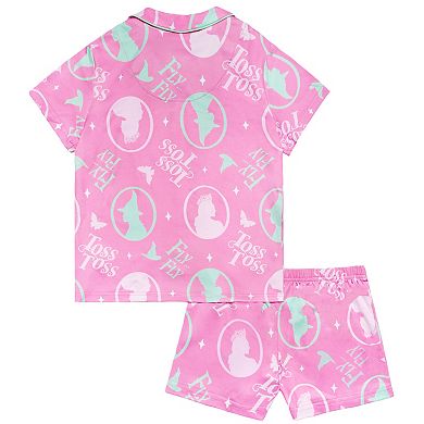 Girls 6-12 Wicked 2-Piece Pajama Top & Pajama Shorts Set