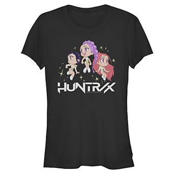 Juniors' K Pop Demon Hunters Chibi Group Graphic Tee