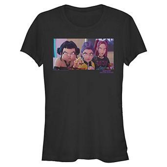 Juniors' Angry K Pop Demon Hunters Graphic Tee