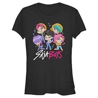 Juniors' K Pop Saja Boys Graphic Tee
