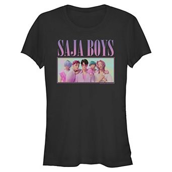 Juniors' K Pop Saja Boys Graphic Tee