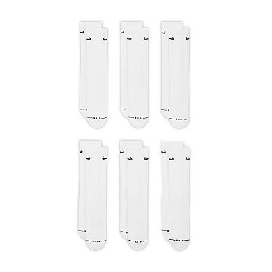 Nike Everyday Elevated 6-Pack Crew Socks
