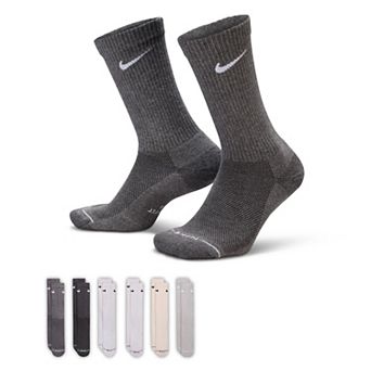 Men's Nike Everyday Elevated 6-Pack Crew Socks
