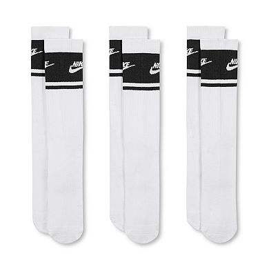 Men's Nike Everyday Elevated 3-Pack Crew Socks