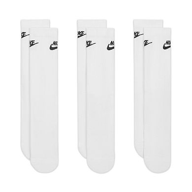 Men's Nike Everyday Elevated 3-Pack Crew Socks