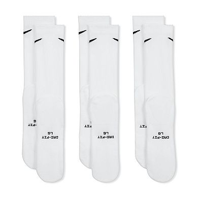 Men's Nike Everyday Elevated 3-Pack Crew Socks