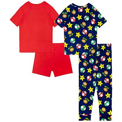 Boys 6-12 Nintendo Mario Its A Me 4-pc. Pajama Top &Pajama Bottoms Set
