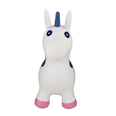 BounceZiez Inflatable Bouncy Ride-On Hopper (Pump Included)