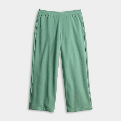 Women's Sonoma Goods For Life® French Terry Wide Leg Pants