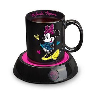 Disney's Minnie Mouse Mug Warmer & Mug Set
