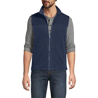 Men's Lands' End Anyweather RainDefense T200 Fleece Vest