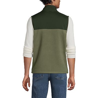 Men's Lands' End Anyweather RainDefense T200 Fleece Vest