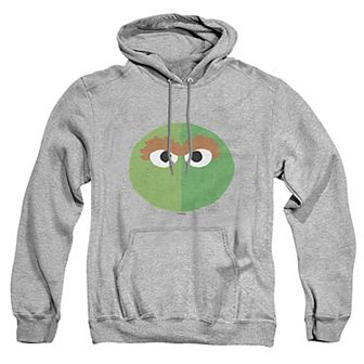 Big & Tall Sesame Street Oscar Graphic Pullover Hoodie