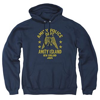 Big & Tall Jaws Amity Island Graphic Pullover Hoodie