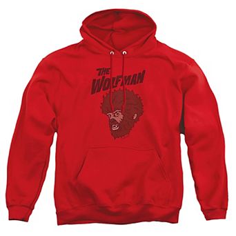 Big & Tall Wolf Man Graphic Pullover Hoodie