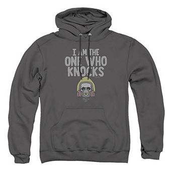 Big & Tall I Am The One Who Knocks Graphic Pullover Hoodie