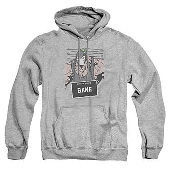 Big & Tall Batman Bane Mugshot Graphic Pullover Hoodie