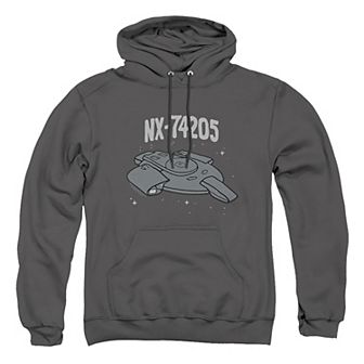 Big & Tall Star Trek The Defiant Graphic Pullover Hoodie