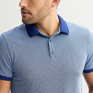 Men's Apt. 9® Jacquard Tipped Polo