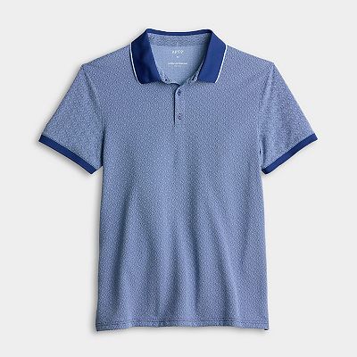 Men's Apt. 9® Jacquard Tipped Polo