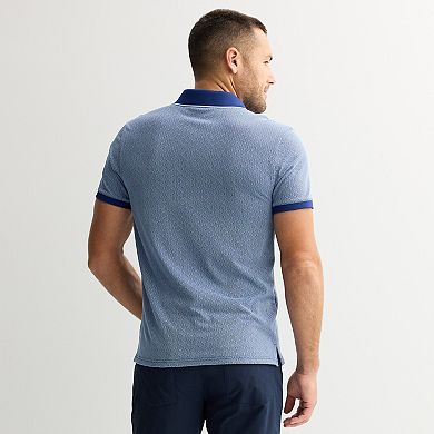 Men's Apt. 9® Jacquard Tipped Polo