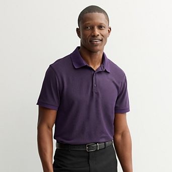 Men's Apt. 9® Jacquard Tipped Polo