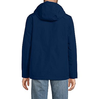 Men's Lands' End Squall Field Hooded Rain Jacket
