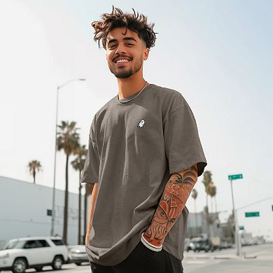 Dalix Mens Ghost Heavy Weight Cotton Tee