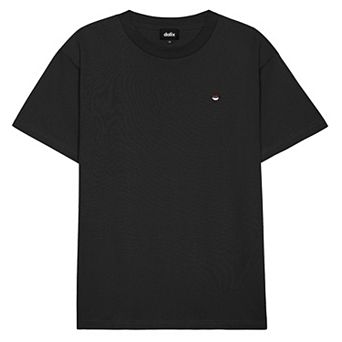 Dalix Mens Lil Coffee Heavy Weight Cotton Tee