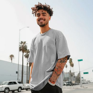 Dalix Mens Lil Alien Heavy Weight Cotton Tee