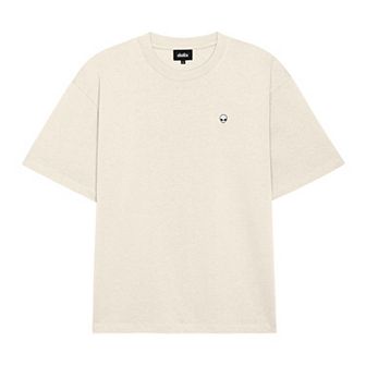 Dalix Mens Lil Alien Heavy Weight Cotton Tee