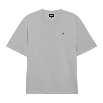 Dalix Mens Lil Alien Heavy Weight Cotton Tee