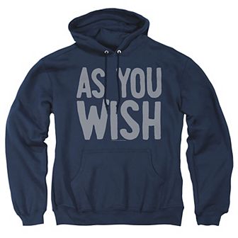 Big & Tall Princess Bride As You Wish Graphic Pullover Hoodie