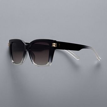 Women's Simply Vera Vera Wang Wilder 52mm Oversized Gradient Sunglasses