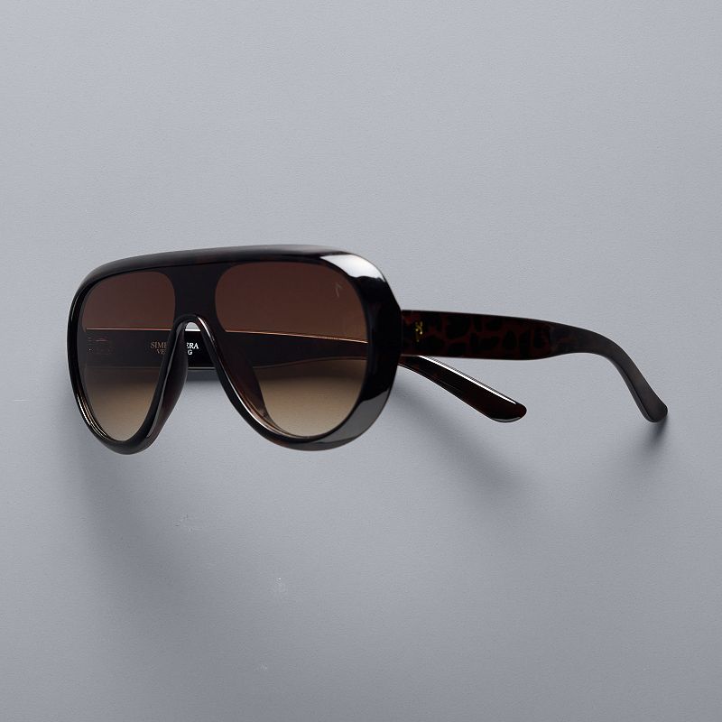 Women's Simply Vera Vera Wang Arnie 56mm Oversized Sunglasses