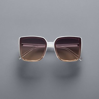 Women’s Simply Vera Vera Wang MALERIE Oversized Square Sunglasses