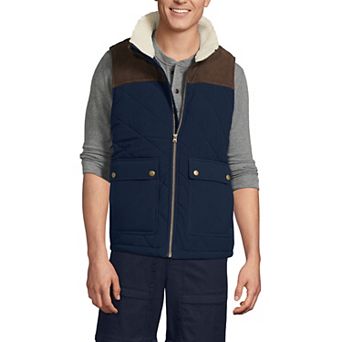 Men's Lands' End Insulated Field Vest