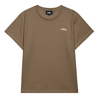 Dalix Womens Salty Lightweight High Waisted Tee