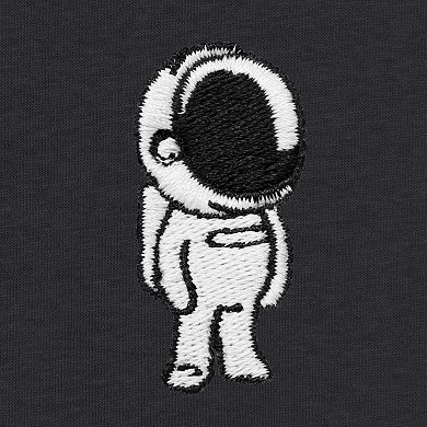 Dalix Mens Astronaut Midweight Garment Dye Tee