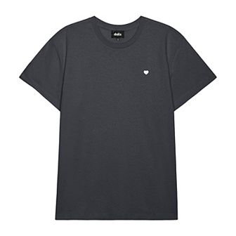 Dalix Womens Lil Heart Lightweight Everyday Tee