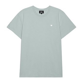 Dalix Womens Lil Heart Lightweight Everyday Tee