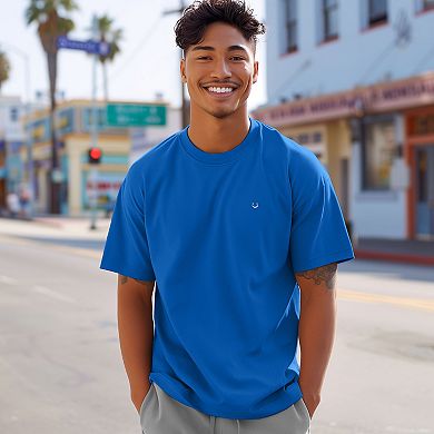 Dalix Mens Lil Smile Heavy Weight Cotton Tee