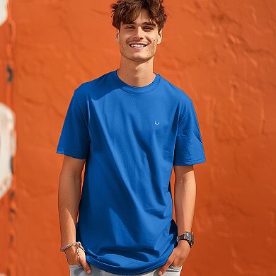 Dalix Mens Lil Smile Heavy Weight Cotton Tee