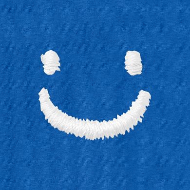 Dalix Mens Lil Smile Heavy Weight Cotton Tee