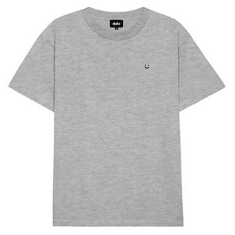 Dalix Mens Lil Smile Heavy Weight Cotton Tee