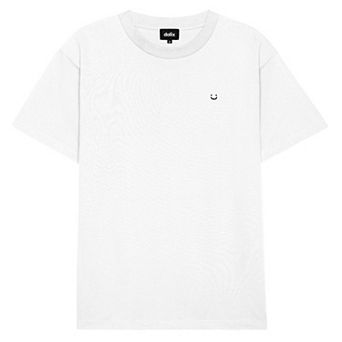 Dalix Mens Lil Smile Heavy Weight Cotton Tee