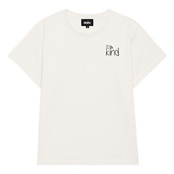 Dalix Womens Be Kind Light Weight High Waisted Tee