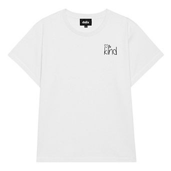 Dalix Womens Be Kind Light Weight High Waisted Tee