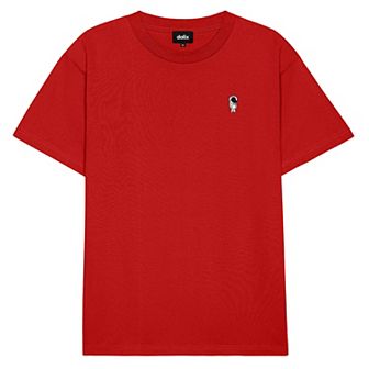 Dalix Mens Astronaut Heavy Weight Cotton Tee