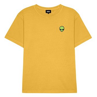 Dalix Mens Alien Midweight Garment Dye Tee
